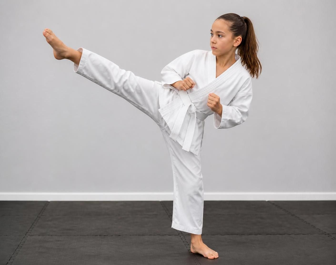 karate girl