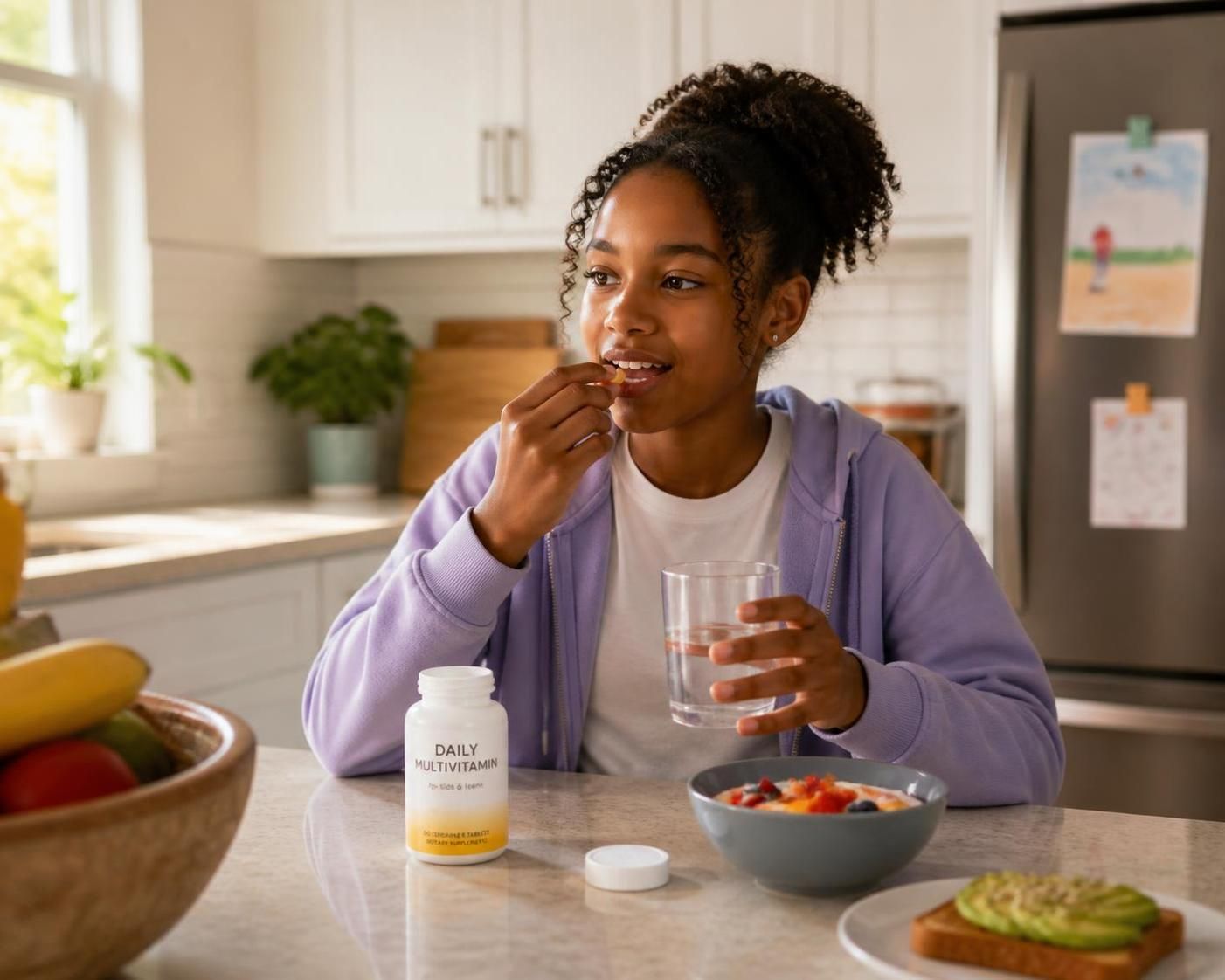 vitamins girl
